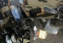 Camilo se mató cuando manejaba la motocicleta