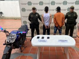 La Policía Nacional frustró el hurto de un celular en Acacías