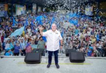 CONTUNDENTE RESPALDO CIUDADANO ACOMPAÑA A MILTON CARREÑO EN EL PARQUE DE LA VIDA COFREM