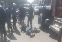 Accidente de tránsito en la Avenida 23, con calle 19, en Acacías