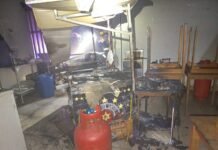 Se incendió Rancho Burguer