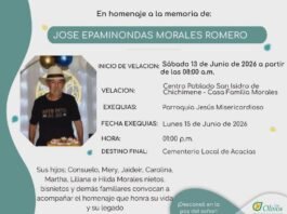 #InMemoriam / JOSÉ EPAMINONDAS MORALES ROMERO