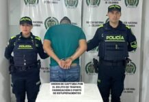 La Policía Nacional capturó en Acacías a un hombre mediante orden judicial por tráfico, fabricación o porte de estupefacientes