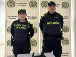 La Policía incautó en Acacías un arma traumática que fue utilizada por un ciudadano para realizar disparos al aire