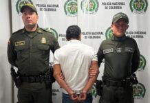 En el barrio Juan Mellao del municipio de Acacías fue capturado por la Policía un hombre que era requerido por la justicia por el delito de homicidio