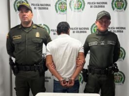 En el barrio Juan Mellao del municipio de Acacías fue capturado por la Policía un hombre que era requerido por la justicia por el delito de homicidio