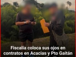 Corrupción de los recursos del OCAD Paz dejan 13 personas capturadas entre ellas varias del departamento del Meta, investigan contratos en Acacías y Pto Gaitán
