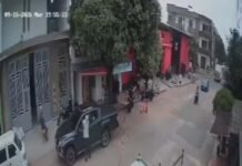 Ladrones en Acacías robando quedaron en cámara