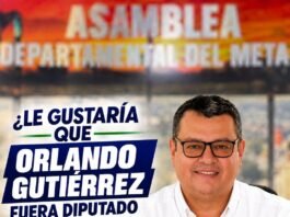 Orlando Gutiérrez aspirará a la Asamblea del Meta